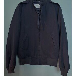 Flying Cross Men’s Black Wool-Poly Blend Jacket Size 38 Regular Workwear Coat